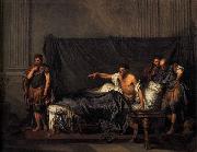 Jean Baptiste Greuze Septimius Severus and Caracalla oil on canvas